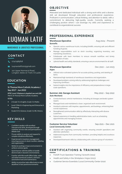 Design professional resume